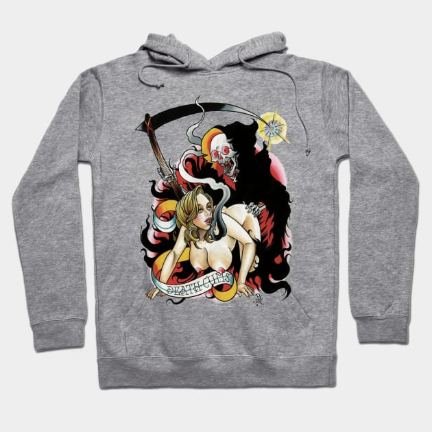 Death Cums Hoodie by Brian Kelly Army